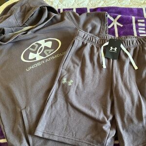 Boys Under Armour Short Set